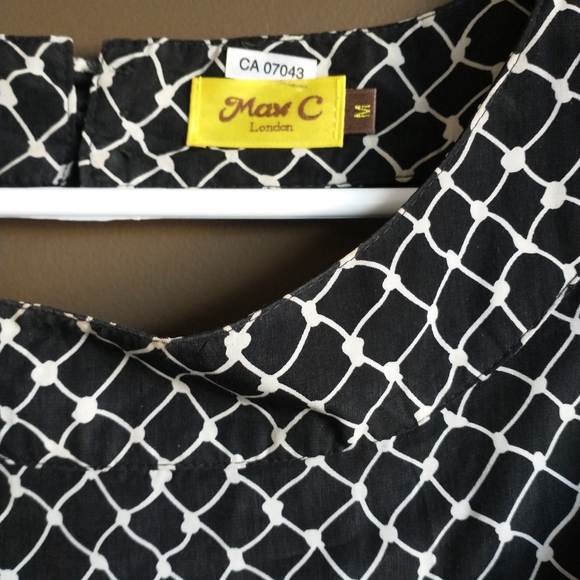 Medium Max C cut out back trapeze dress - Picture 2 of 3